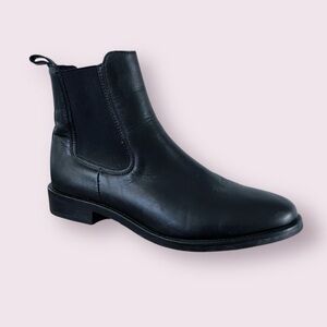 Thursday Boot Co Women's Black Leather Handmade Duchess Chelsea Boots Size 8